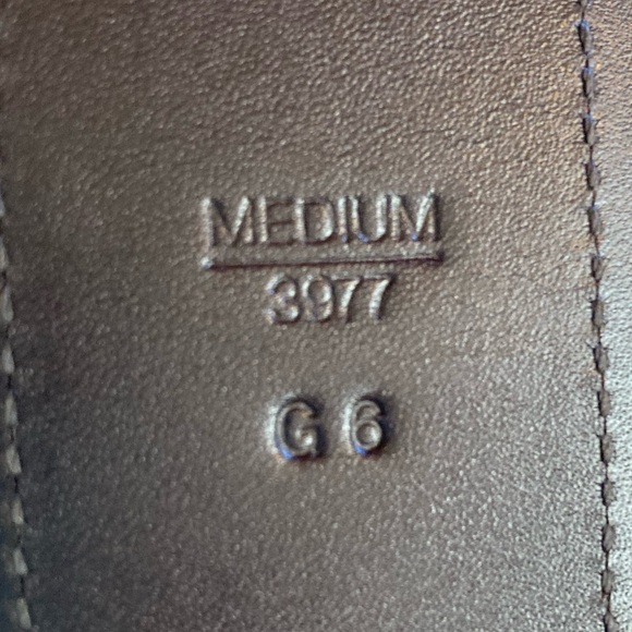 Authentic Coach Woven Jacquard Leather Tan Belt Brass Buckle sz Medium - Picture 11 of 12